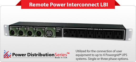Remote Power Interconnect LBI