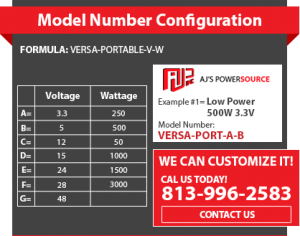 Portable Power Supply - Configurable