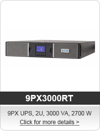 Eaton Commercial 9PX Extended Battery Life UPS, Eaton Industrial 9PX Extended Battery Life UPS